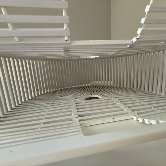 Bamboo Ark Bag in White - Picture 7 of 10